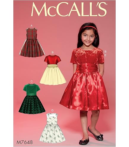 Simplicity SS9560K5   Vestito da bambina e da bambino, top e gonna K5 7 8 10 12 14