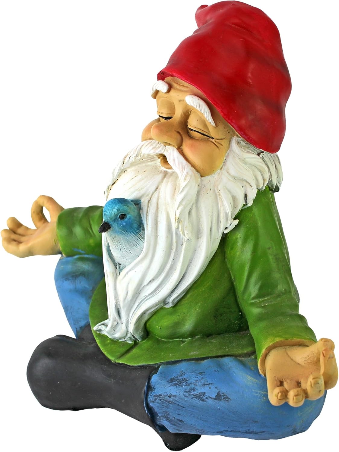 Christmas Ornament Zen Garden Gnomes Meditating Gnome Statues Garden