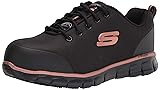 Skechers Women's Lace up Athletic Safety Toe