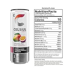 CELSIUS Sparkling Mango Passionfruit, Functional