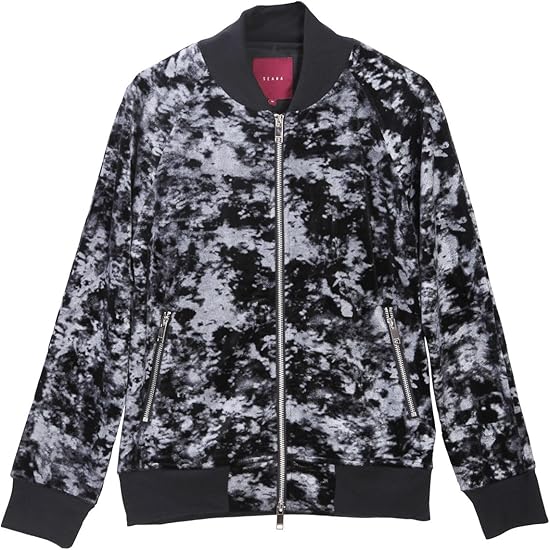 Amazon Seana シーナ ムラ ベロア ブルゾン メンズブルゾン メンズアウター L ブラック コート ジャケット 通販