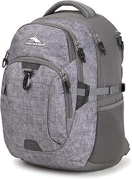 Amazon Com High Sierra Jarvis Laptop Backpack Woolly Weave Slate One Size