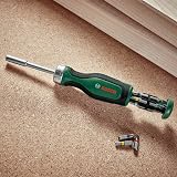 Bosch Ratchet Screwdriver 12 Bits High-Torque Magnetic Pop-Up Bit Magazine view 6