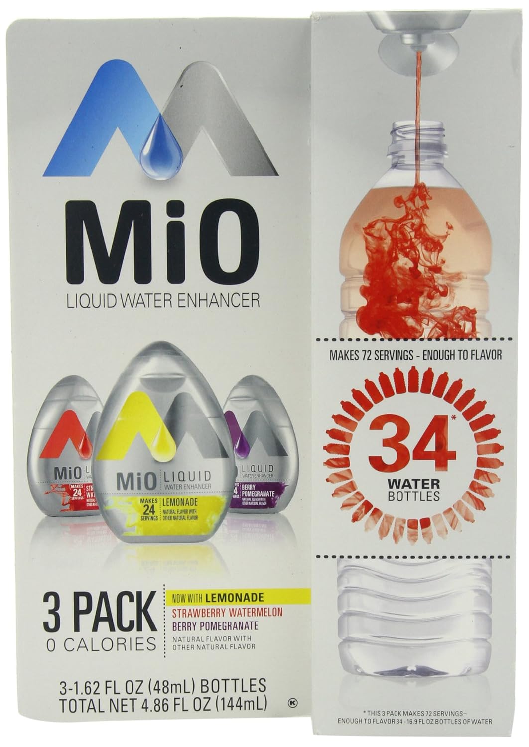 Mio Liquid Water Enhancer, 4.86 Ounce Bottled Drinking