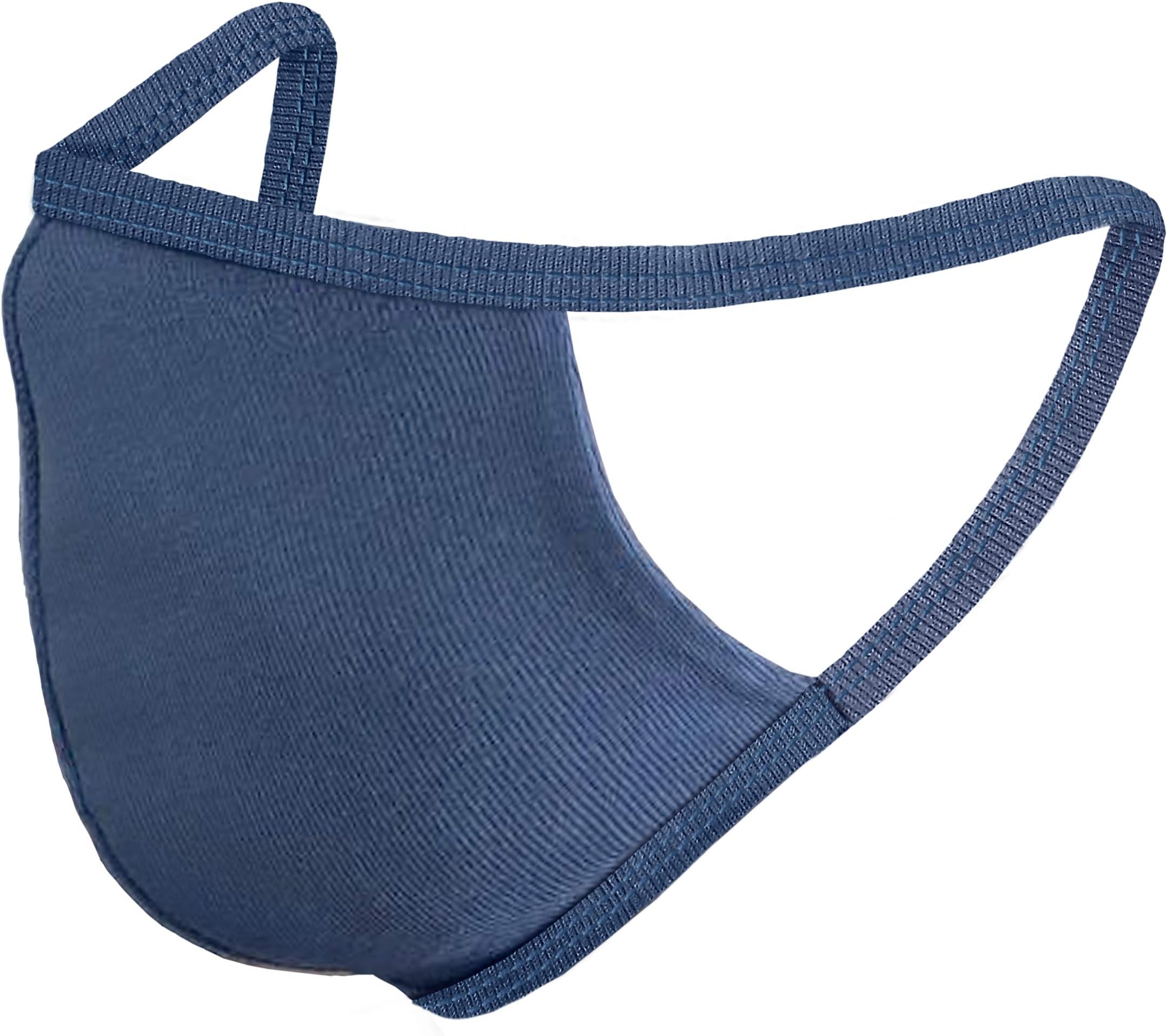City Threads Made in USA Cotton Protective Mask, Two Layer Washable Reusable Adult Child