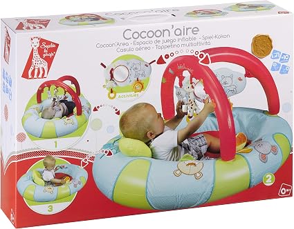 Vulli Tapis D Activites Gonflable Cocoon Aire Sophie La Girafe Amazon Fr Bebes Puericulture