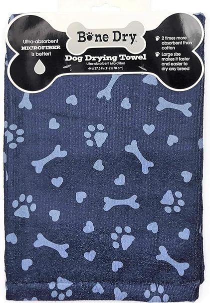 bone dry dog drying towel