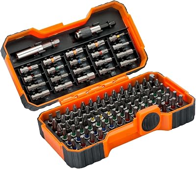 Bahco 59/S100BC 100 Piece Screwdriver Bit Set Slotted Phillips Pozidriv Hex Torx
