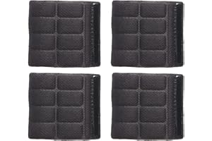 PAXLAMB 4PCS Universal Helmet Chin Pads Foam Sponge Nylon Strap Padding Replacement Lining Cushion Mat Liner for Cycling Bike Riding Scooters Motorcycle Bicycle Outdoors Sports