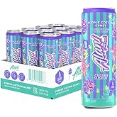 Alani Nu Purple Cotton Candy Sugar Free Energy Drink (Pack of 12)