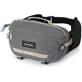 DAKINE HOT LAPS HIP PACK 5L-R CASTLEROCK/WHITE OSFM | Included 2L Hydrapak lumbar reservoir with magnetic hose clip plus tool storage riding right at your hips.
