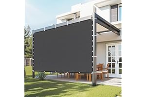 VEVOR 90% Sun Shade Cloth, 10 x 10 ft Pergola Shade Cover with Stainless Steel Grommets, Sun Shades Canopy Privacy Screen wit