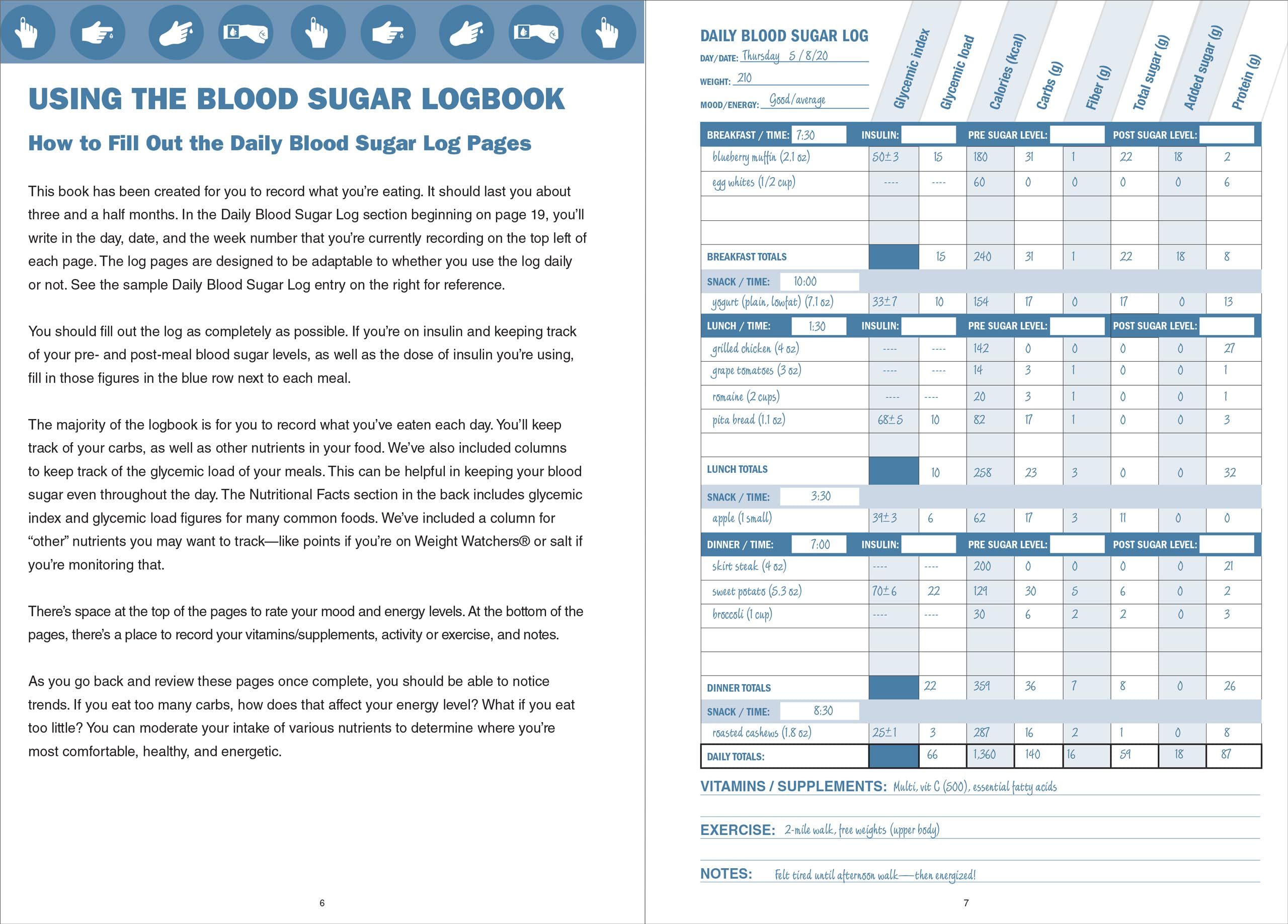 Blood Sugar Logbook (Daily Tracker for Optimum Wellness) Blood Sugar Logbook (Daily Tracker for Optimum Wellness) Spiral-bound