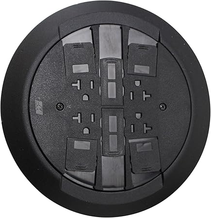 Wiremold Legrand Rc4atcbk Assembled Poke Thru Device Surface Multi
