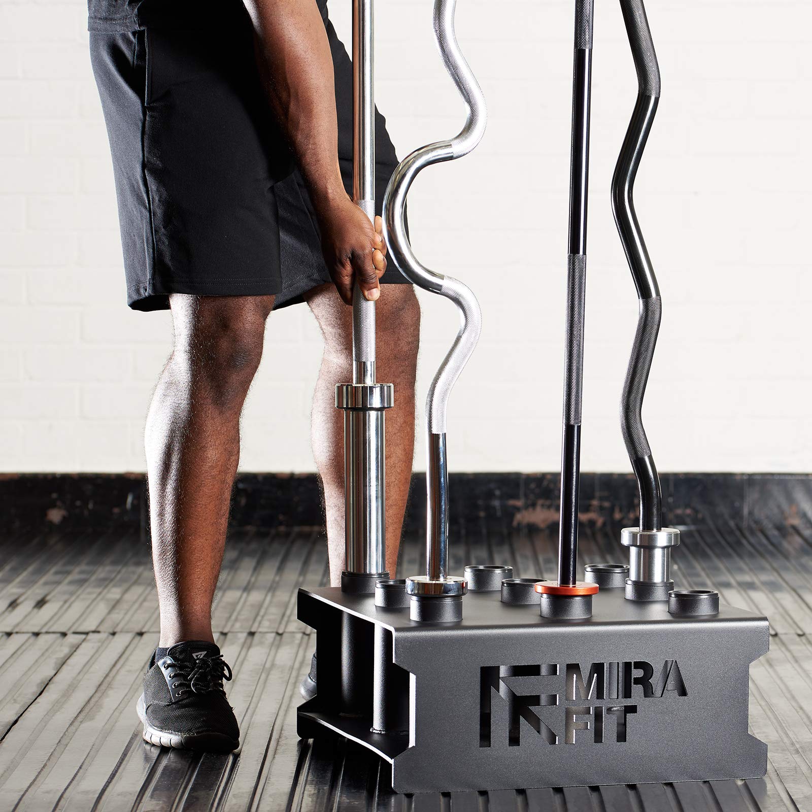 Mirafit Weight Bar Floor Stand Mirafit Olympic Bar Floor Stand