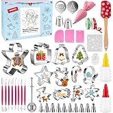 Baking Tool Advent Calendar 2026 for Adult Women 24-Day Christmas Countdown | with Multi-piece Christmas Cookie Cutters Baking Supplies, Holiday Gift for Mom Grandma Daughter Family Friend