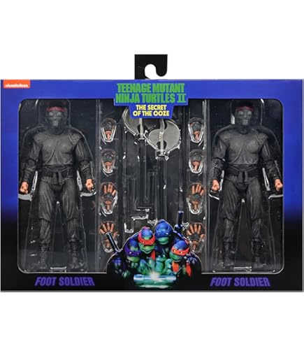 TMNT Tortues Ninja - NECA - 1/4 scale 1990 Movie Foot Soldier TMNT Tortues Ninja - NECA - 1/4 scale 1990 Movie Foot Soldier