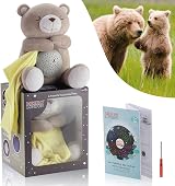 Meero London Baby Sleeping Aid Night Light Plush Toy 15 Lullabies Gift view 3