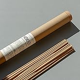 Oud & Rose Incense Sticks – 11 Inch Bamboo and Natural Wood Blend – Clean-Burning, Low Smoke – 1 Hour Burn Time – 20 Sticks.