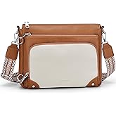 SYTRAH Anti-Theft Crossbody Purse for Women, Crossbody Shoulder Bag with Built-in Wallet & RFID Blocking for Travel Workout