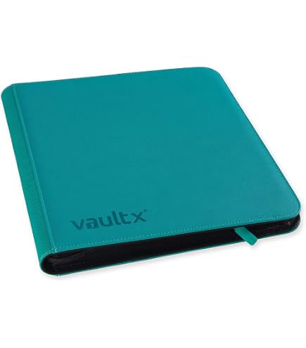 XGuard Premium Trading Card Binder - 480 Pocket, PU Leather, Zippered, Side Loading For TCG & Sports Cards