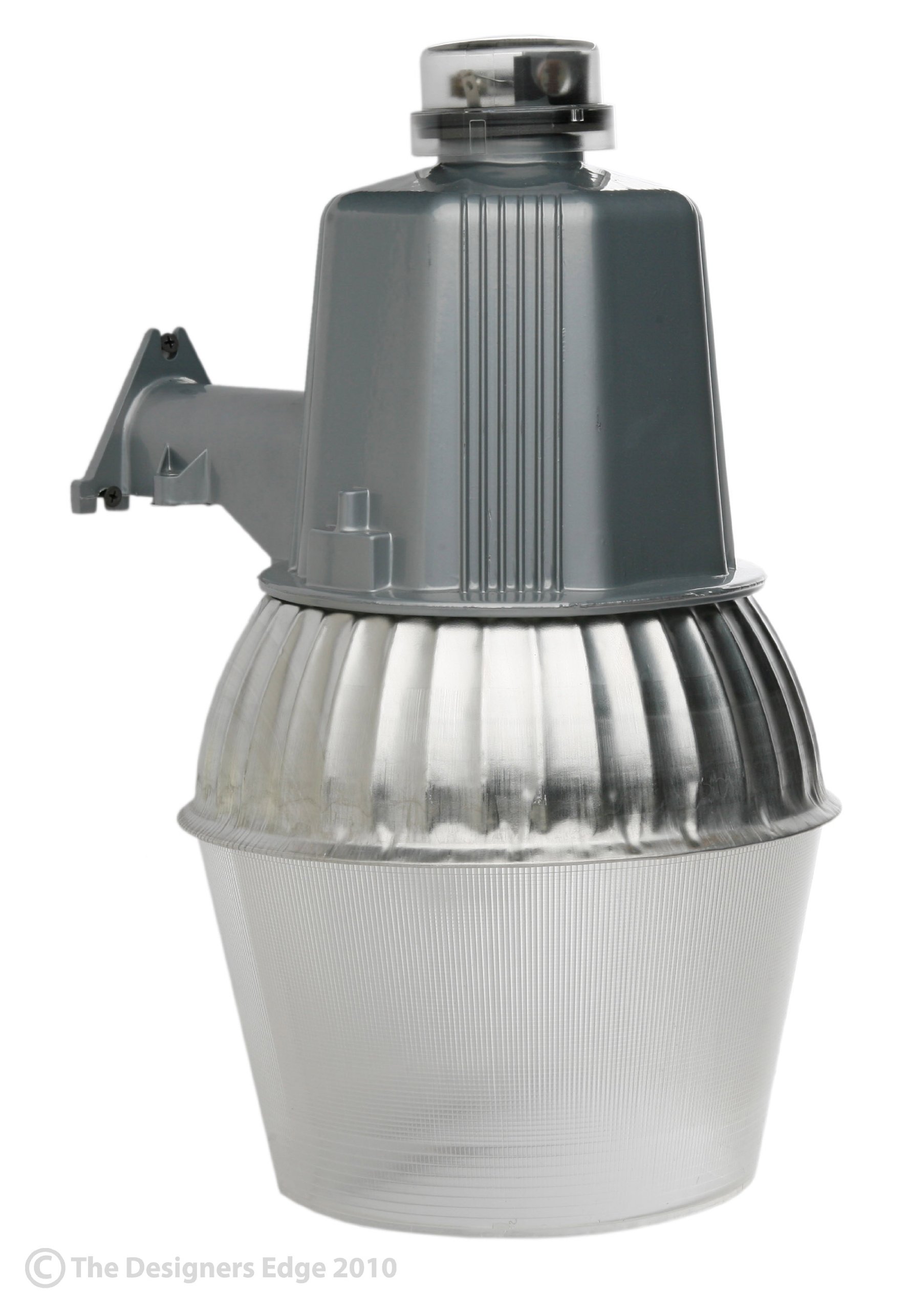 Size:70-Watt Designers Edge L1730 High Pressure Sodium Dusk To Dawn Security Light, Gray, 70-Watt. Comes complete with 70-watt high pressure sodium lamp included. Featuring dusk to dawn photocell, turns off during the day and activates when dark. Produces 6,400 lumens of light output, providing exceptional light to your immediate environment. Constructed of industrial grade materials with 10-inch acrylic reflector. Octagon shaped housing with decorative cooling fins, optional mounting arm is available. Hps lamps are energy efficient and will save on costs and energy compared to standard bulbs. Uses replacement designers edge l-792 bulbs. 120-volt rated ballast. Quality workmanship, with a 2 year limited warranty. TOLL FREE HOTLINE, . If you have immediate questions about application, installation, troubleshooting, or a damaged component, please call CCI Consumer product hotline at or email questions to: . The Designers Edge (R) brand is a registered trademark of Coleman Cable Inc. From the Manufacturer The Designers Edge is an international manufacturer and marketer of worklights, motion activated lighting, floodlighting, security lighting products, and landscape lighting products. Since 1987, we have built our reputation as an innovator of high quality, uniquely designed products. We have been recognized as a leader in our industry by receiving many patents and awards for our product designs and packaging. TOLL FREE HOTLINE, . If you have immediate questions about application, installation, troubleshooting, or a damaged component, please call CCI Consumer product hotline at or email questions to