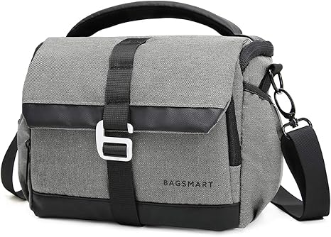 BAGSMART - Bolso bandolera impermeable para cámara de fotos ...