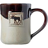 Cape Shore 16oz Hand-Crafted Stamped Potter's Mug (Moose)