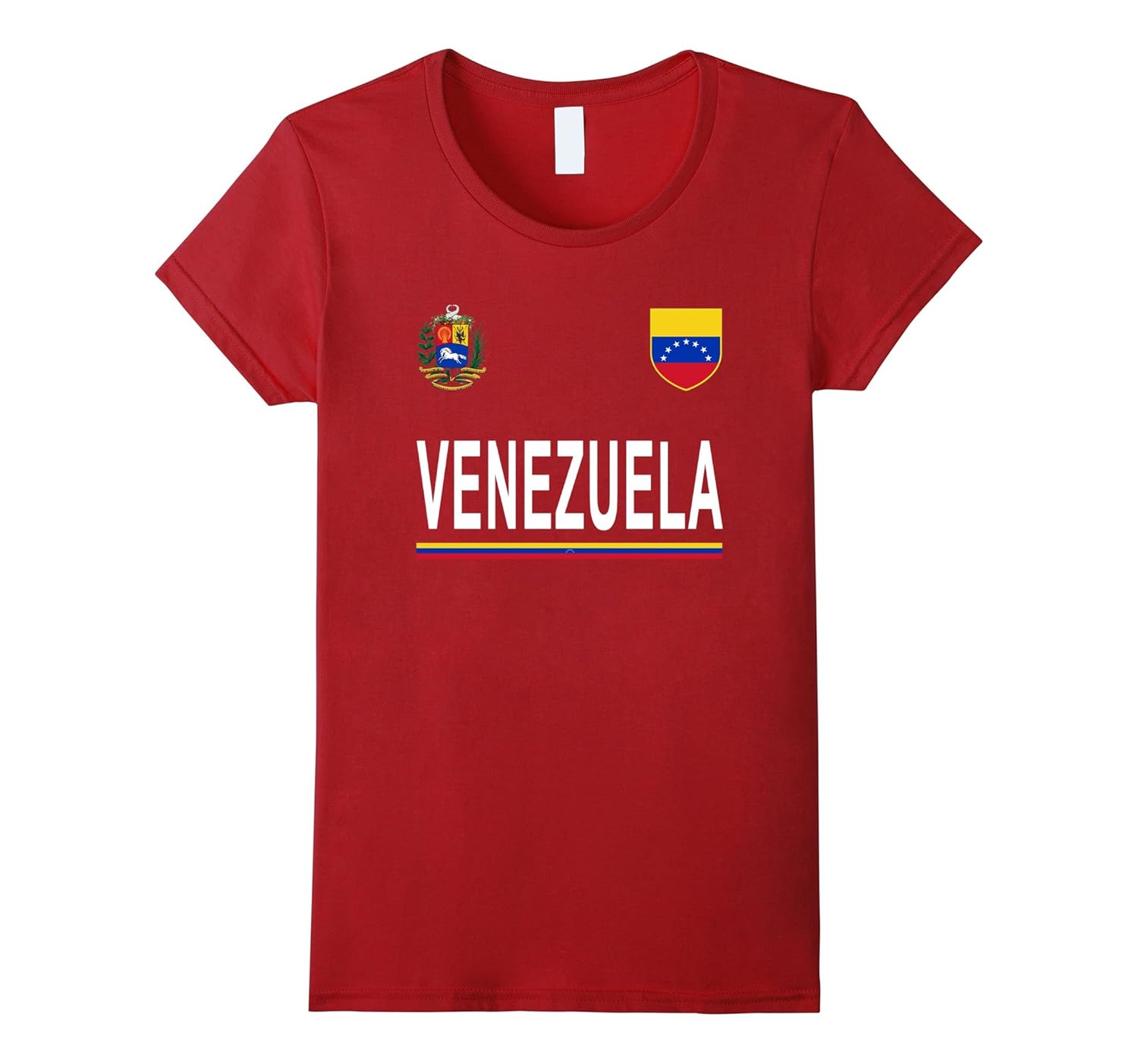 Venezuela Soccer TShirt Venezuelan Football Jersey 20174LVS 4loveshirt