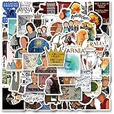 68pcs Action Adventure Movie Sticker, Cute Cartoon Vinyl Waterproof Stickers for Water Bottle,Skateboard,Laptop,Phone,Journaling,Scrapbooking Decals for Party Supply Decor