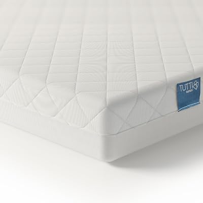 Tutti Bambini Sprung Cot Mattress 140 x 70 cm - Hypoallergenic Foam