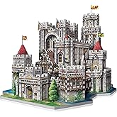Wrebbit3D King Arthur's Camelot 3D Puzzle | 865 Jigsaw Puzzle Pieces | Castles and Cathedrals Collection