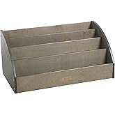 ECR4Kids Wooden Forward-Facing Toddler Book Display, Beginner Bookshelf, Grey Wash