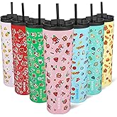 BJPKPK 34oz Stainless Steel Insulated Tumbler With lid And Straw Travel Coffee Thermal Tumblers Cup For Women And Men,Passionate Pink