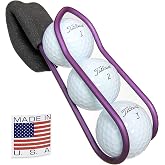SnakeBelly Golf Ball Holders - Quick-Draw Release (Purple, 1)