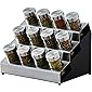 Kamenstein Tilt Revolving Tower with Free Spice Refills for 5 Years, 12-Jar, Assorted