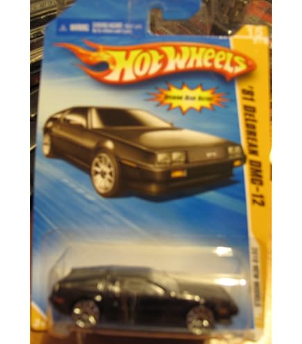 HOT WHEELS 2010 New Models – '81 DeLorean DMC-12 Gold Die-Cast Car, 1:64 Scale, Collector Edition - View #11