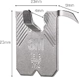 3M CLAW Plasterboard Picture Hanger 4 Hangers Holds Up To 7 kg view 3
