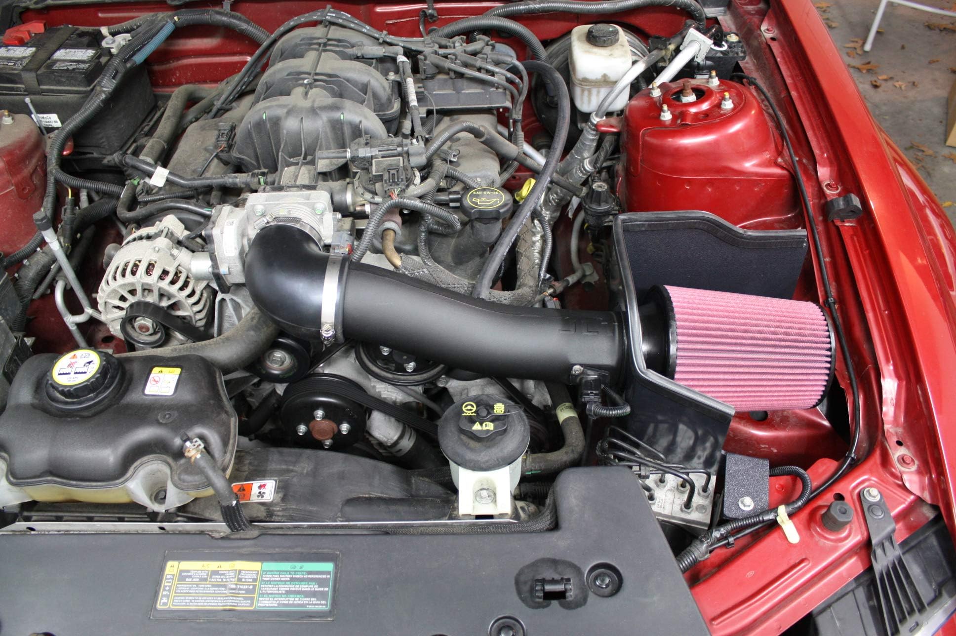 JLT Performance CAI2-FMV6-0509 2005-09 Mustang V6 JLT Series 2 Cold Air Intake