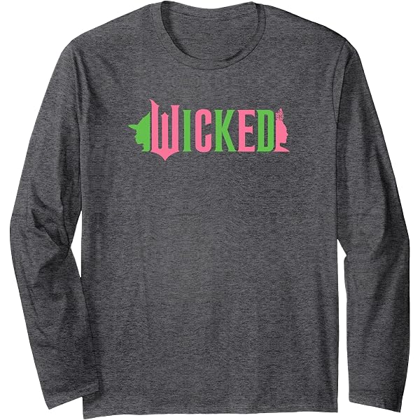 Amazon.com: Wicked Movie Logo Long Sleeve T-Shirt : Clothing