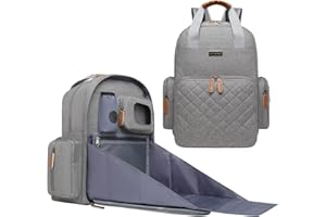 WITSTEP Diaper Bag Backpack with Changing Station, Baby Diaper Bag Organizer for Moms Dads Large Baby Changing Bags