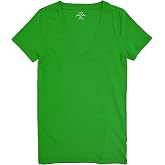 J.Crew Mercantile Women's Short Sleeve Vintage-Cotton V-Neck Tee