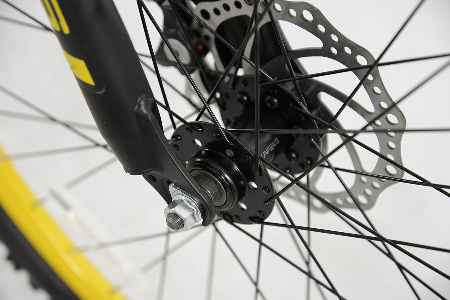 boss white gold mountain bike