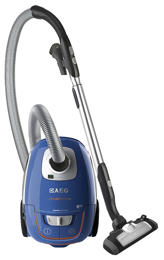 AEG USORIGDB+ Ultrasilencer Bagged Cylinder Vacuum Cleaner, 700 W