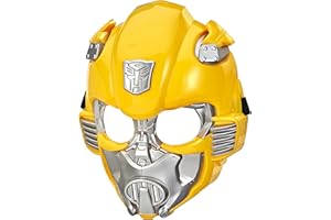 Transformers Toys Rise of the Beasts Movie Bumblebee Roleplay Costume Mask for Ages 5 and Up, 10-inch