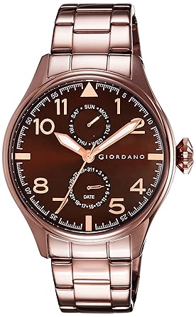 Analog Brown Dial Mens Watch - 1719-66
