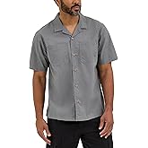 Wrangler Authentics Mens Men's Short Sleeve Camp Shirt
