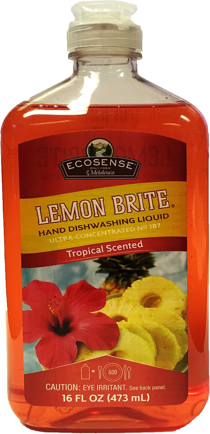 Melaleuca EcoSense Lemon Brite Dishwashing Liquid 16oz Tropical Scented Amazon.ca Health