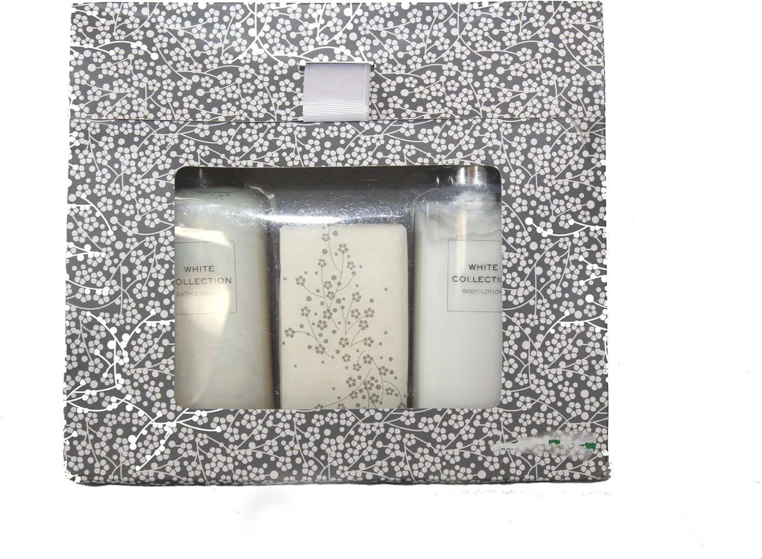 Boots White Collection Body Treat Gift Set Bath Essence 200ml, Body Lotion 200ml & Soap 100g