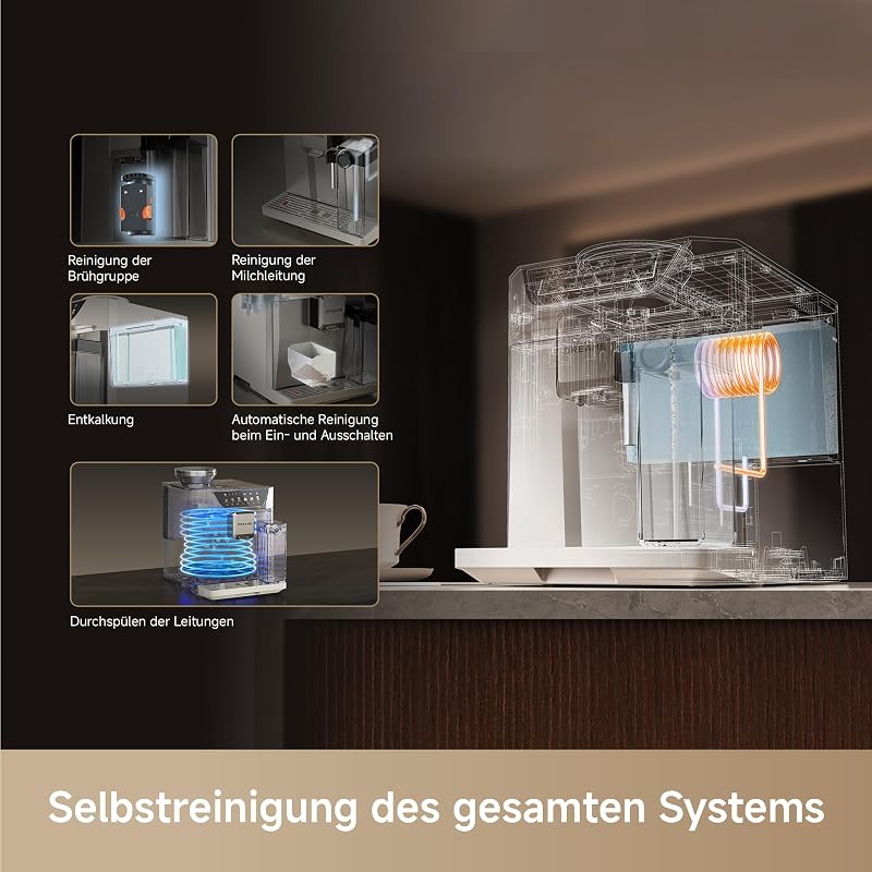 Ecceluxe Master Kaffeevollautomat, Cold Brew auf Knopfdruck